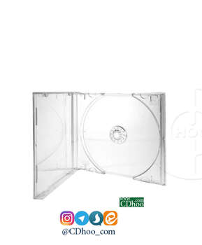 قاب سی دی شفاف پهن